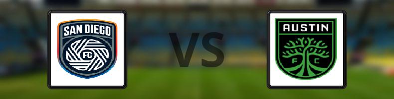 San Diego FC - Austin FC odds, speltips, resultat i MLS