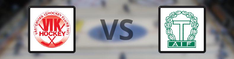 Västerviks IK - Tingsryd odds, speltips, resultat i HockeyEttan