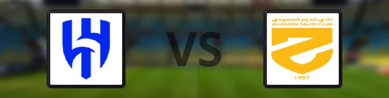 Al Hilal - Al Hazem odds, speltips, resultat i Saudi Pro League