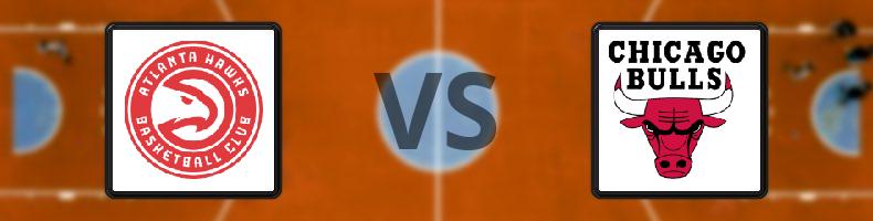 Atlanta Hawks - Chicago Bulls odds, speltips, resultat i NBA