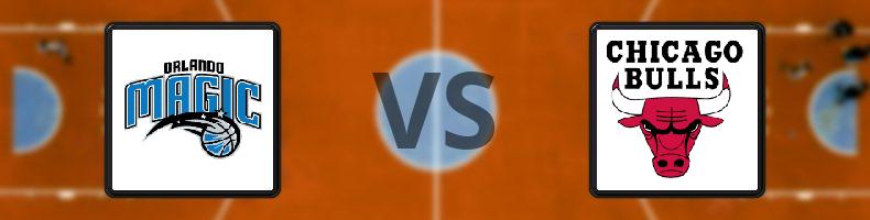 Orlando Magic - Chicago Bulls odds, speltips, resultat i NBA