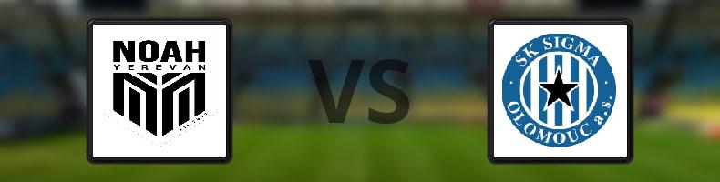 Noah Artsakh - Sigma Olomouc odds, speltips, resultat i Conference League
