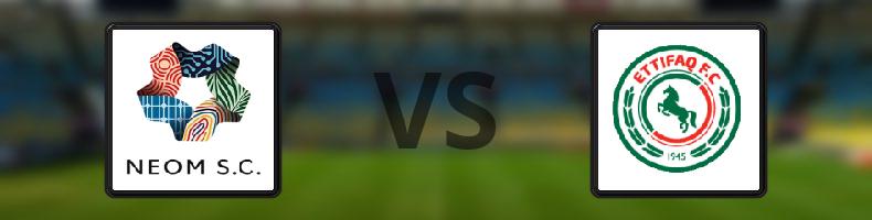 Neom - Al Ettifaq odds, speltips, resultat i Saudi Pro League