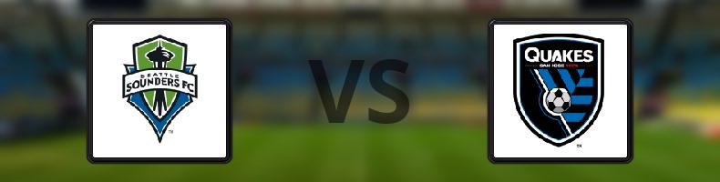 Seattle Sounders - San Jose Earthquakes odds, speltips, resultat i MLS