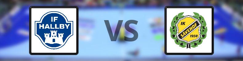 IF Hallby HK - Sävehof odds, speltips, resultat i Handbollsligan herrar
