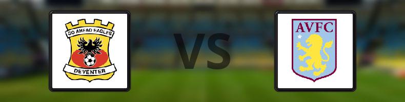 Go Ahead Eagles - Aston Villa odds, speltips, resultat i Europa League