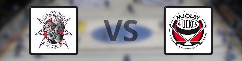 Halmstad Hammers HC - Mjölby HC odds, speltips, resultat i HockeyEttan