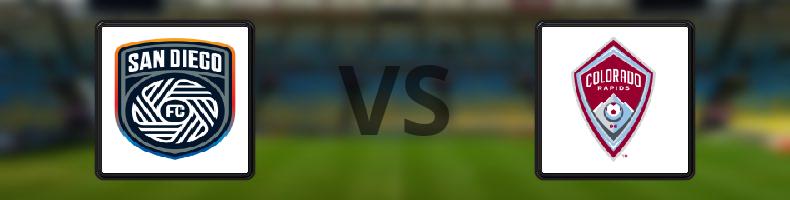 San Diego FC - Colorado Rapids odds, speltips, resultat i MLS