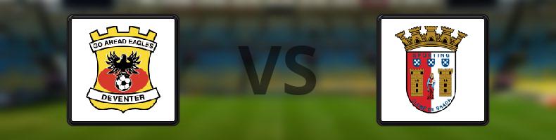 Go Ahead Eagles - Braga odds, speltips, resultat i Europa League