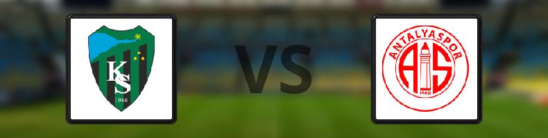 Kocaelispor - Antalyaspor odds, speltips, resultat i Süper Lig