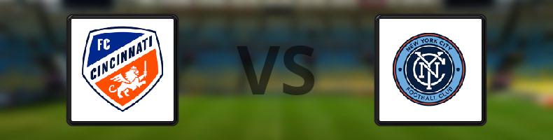 FC Cincinnati - New York City FC odds, speltips, resultat i MLS