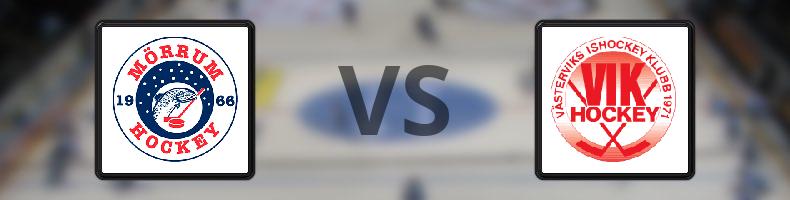 Mörrums GoIS IK - Västerviks IK odds, speltips, resultat i HockeyEttan