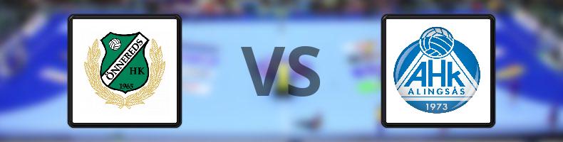 Önnereds HK - Alingsås odds, speltips, resultat i Handbollsligan herrar
