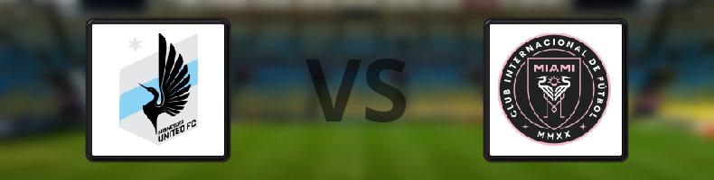 Minnesota United - Inter Miami odds, speltips, resultat i MLS