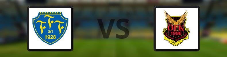 Falkenbergs FF - Östersunds FK odds, speltips, resultat i Superettan