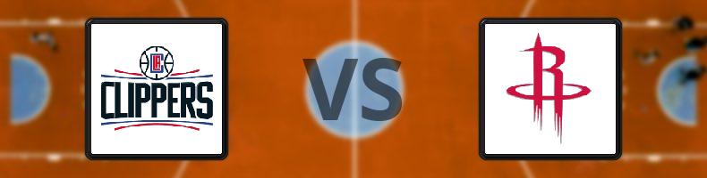 Los Angeles Clippers - Houston Rockets odds, speltips, resultat i NBA