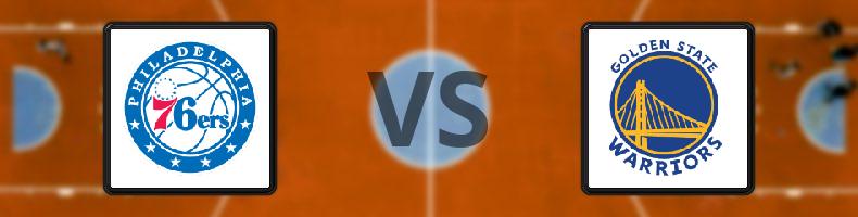 Philadelphia 76ers - Golden State Warriors odds, speltips, resultat i NBA