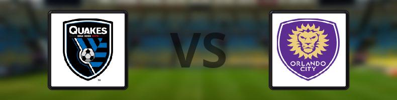 San Jose Earthquakes - Orlando City odds, speltips, resultat i MLS