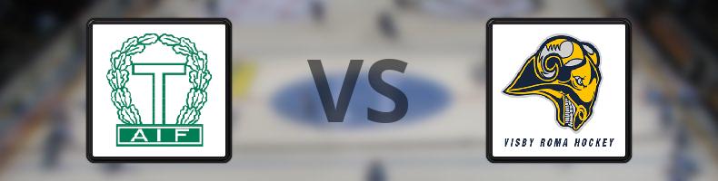 Tingsryd - Visby/Roma HK odds, speltips, resultat i HockeyEttan