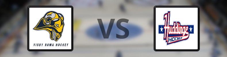 Visby/Roma HK - Huddinge odds, speltips, resultat i HockeyEttan