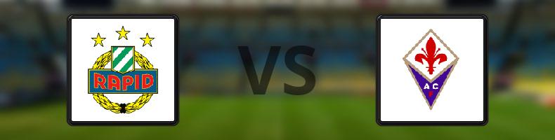 Rapid Wien - Fiorentina odds, speltips, resultat i Conference League