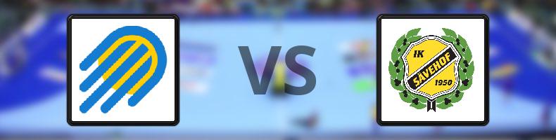 HIF Karlskrona - Sävehof odds, speltips, resultat i Handbollsligan herrar