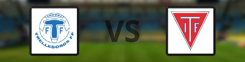 Trelleborgs FF - Tvååkers IF odds, speltips, resultat i Division 1