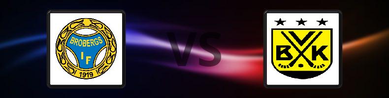 Broberg/Söderhamn - Vetlanda BK odds, speltips, resultat i Elitserien