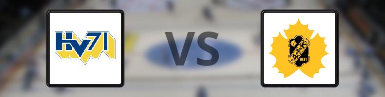 HV71 - Skellefteå AIK odds, speltips, resultat i SDHL