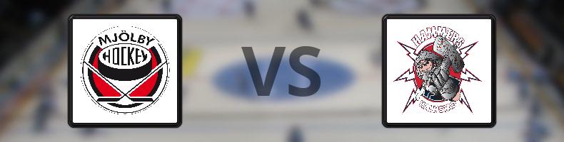 Mjölby HC - Halmstad Hammers HC odds, speltips, resultat i HockeyEttan