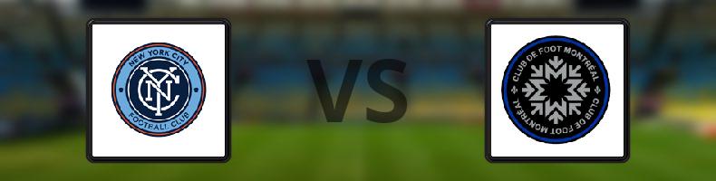 New York City FC - Montreal Impact odds, speltips, resultat i MLS