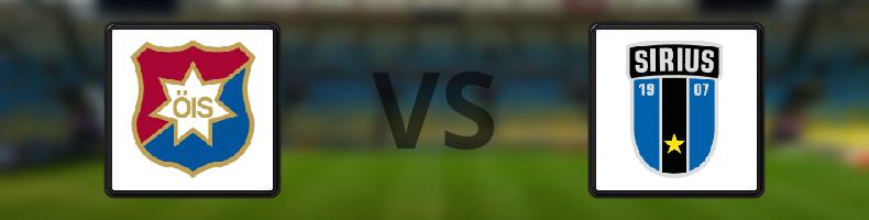 Örgryte - Sirius odds, speltips, resultat i Allsvenskan