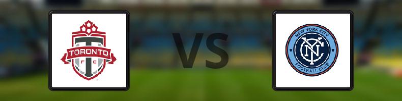 Toronto FC - New York City FC odds, speltips, resultat i MLS
