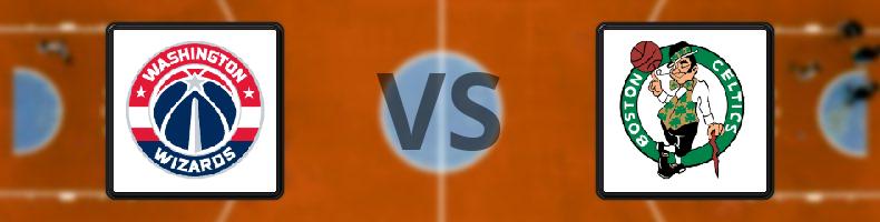 Washington Wizards - Boston Celtics odds, speltips, resultat i NBA