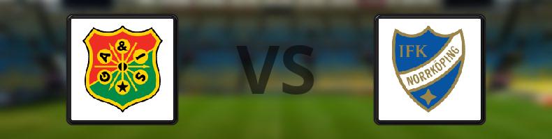 GAIS - IFK Norrköping odds, speltips, resultat i Svenska Cupen