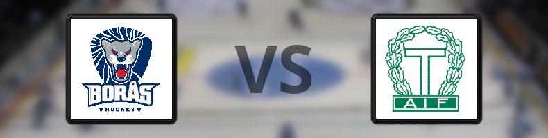 Borås - Tingsryd odds, speltips, resultat i HockeyEttan