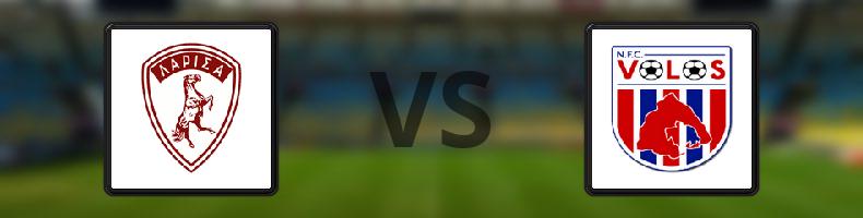Larissa - Volos FC odds, speltips, resultat i Grekiska Superligan