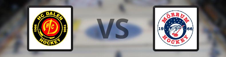 HC Dalen - Mörrums GoIS IK odds, speltips, resultat i HockeyEttan