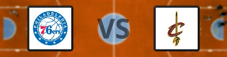 Philadelphia 76ers - Cleveland Cavaliers odds, speltips, resultat i NBA