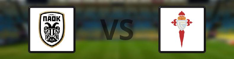 Paok - Celta Vigo odds, speltips, resultat i Europa League