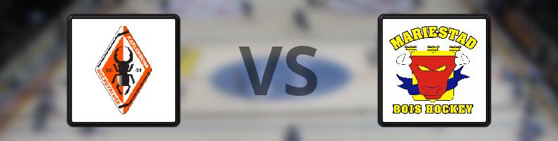 Karlskrona HK - Mariestad odds, speltips, resultat i HockeyEttan