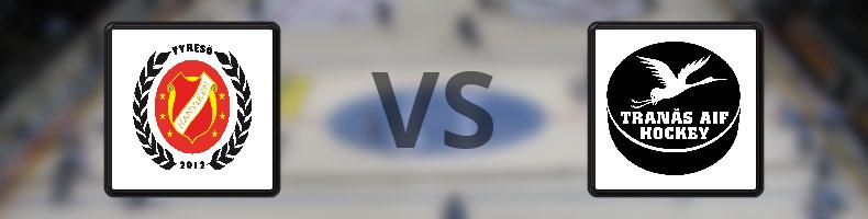 Hanvikens SK - Tranås AIF IF odds, speltips, resultat i HockeyEttan
