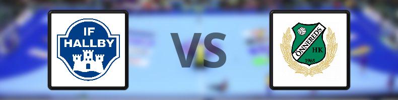 IF Hallby HK - Önnereds HK odds, speltips, resultat i Handbollsligan herrar
