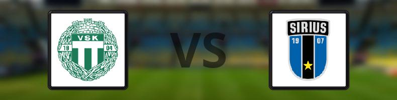 Västerås SK FK - Sirius odds, speltips, resultat i Allsvenskan