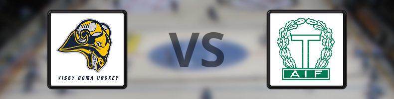 Visby/Roma HK - Tingsryd odds, speltips, resultat i HockeyEttan