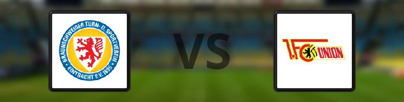 Eintracht Braunschweig - Union Berlin odds, speltips, resultat i Tyska cupen