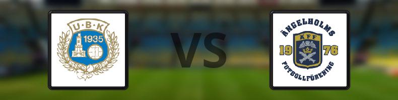 Utsiktens BK - Ängelholms FF odds, speltips, resultat i Division 1