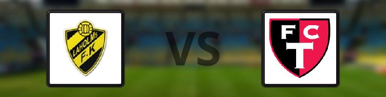 Laholms FK - FC Trollhättan odds, speltips, resultat i Division 1