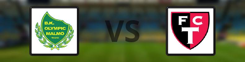BK Olympic - FC Trollhättan odds, speltips, resultat i Division 1