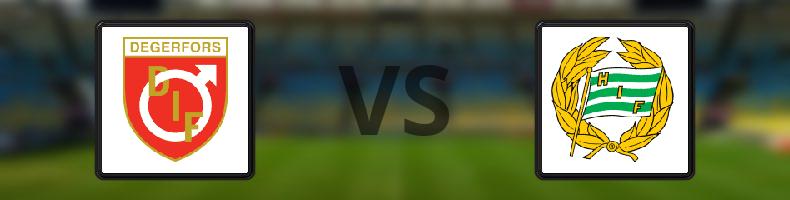 Degerfors IF - Hammarby odds, speltips, resultat i Allsvenskan